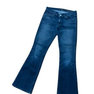 7 For All Mankind Flip-Flop Boot Flare Jeans for Women Y2K